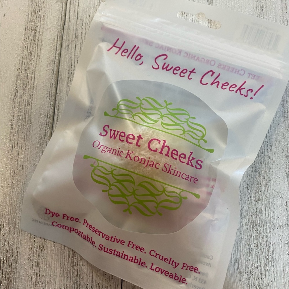 NWT Sweet Cheeks Organic Polisher - Collagen & Konjac